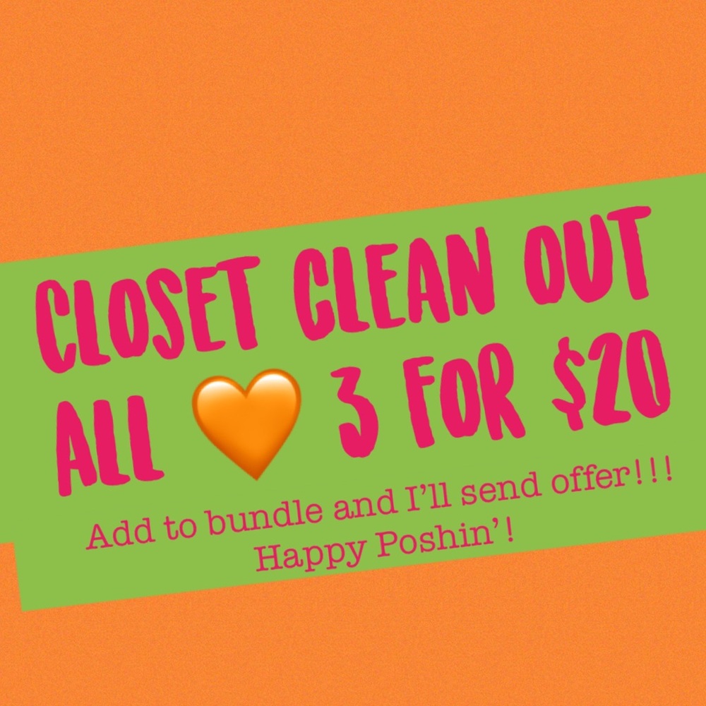 🧡 CLOSET CLEAN OUT 🧡